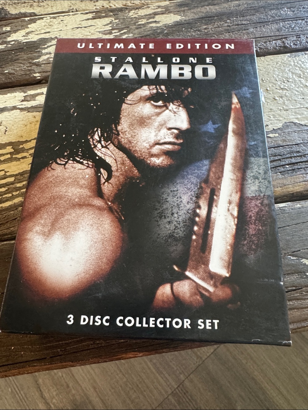 Rambo Ultimate Edition 3-Disc Collector Set - Black/Red
